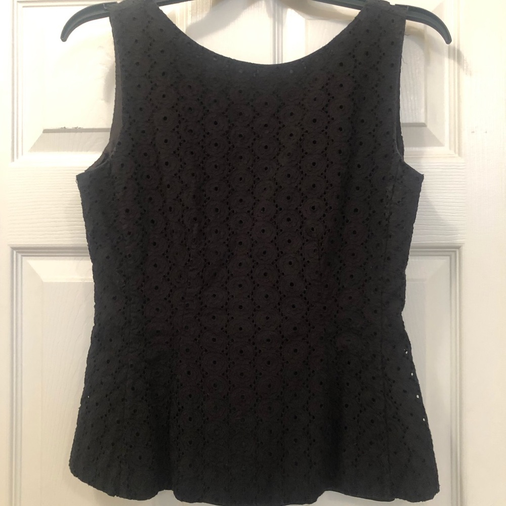 Kate Spade Lace Peplum Top